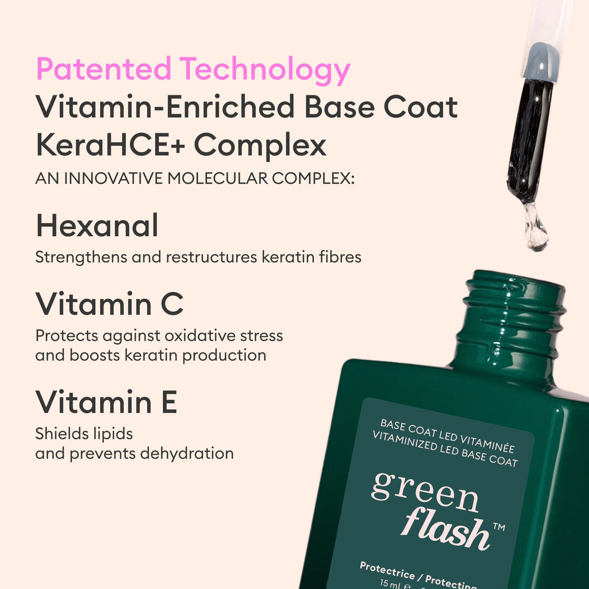 Base Coat Vitaminée Green Flash™