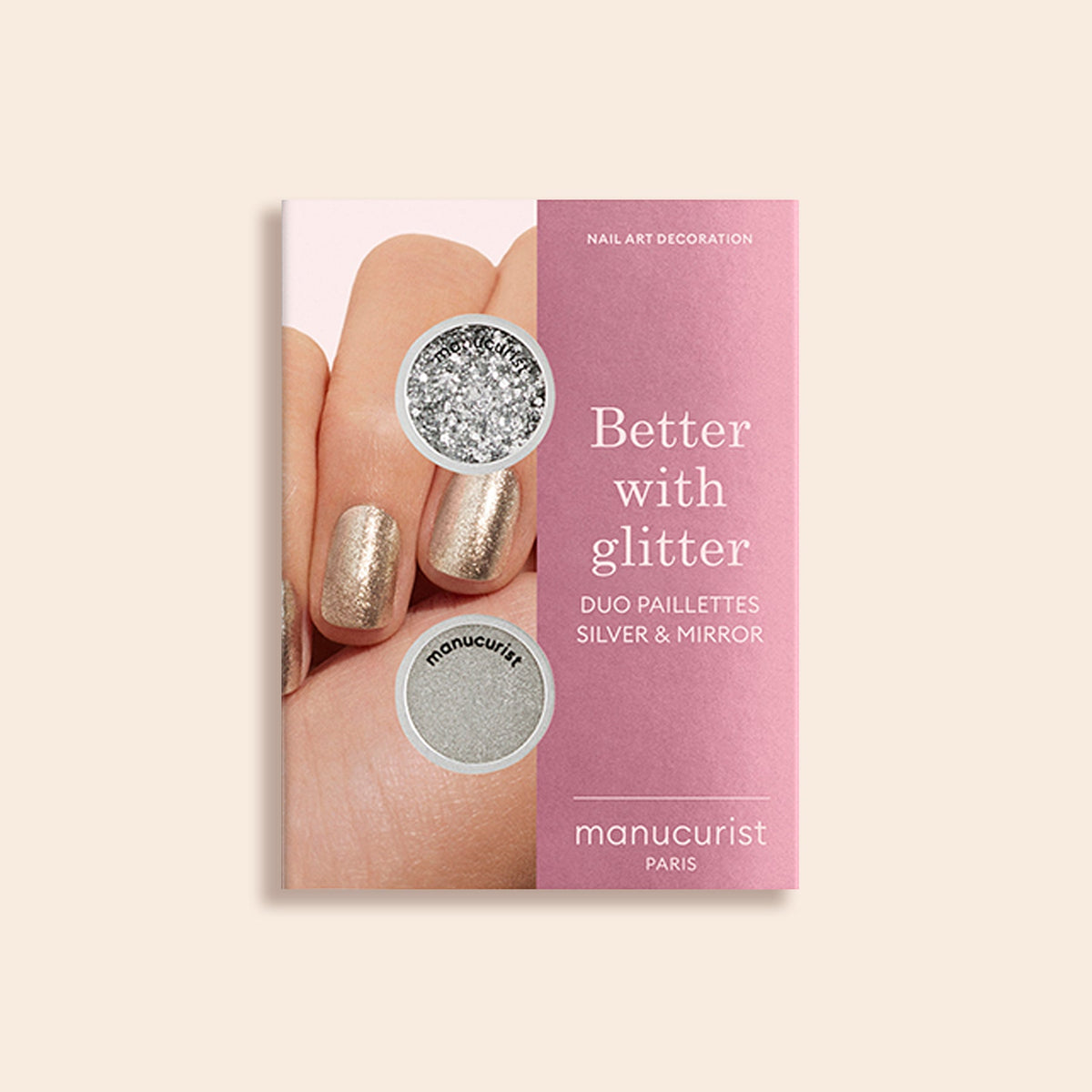 Duo Paillettes Argent & Miroir