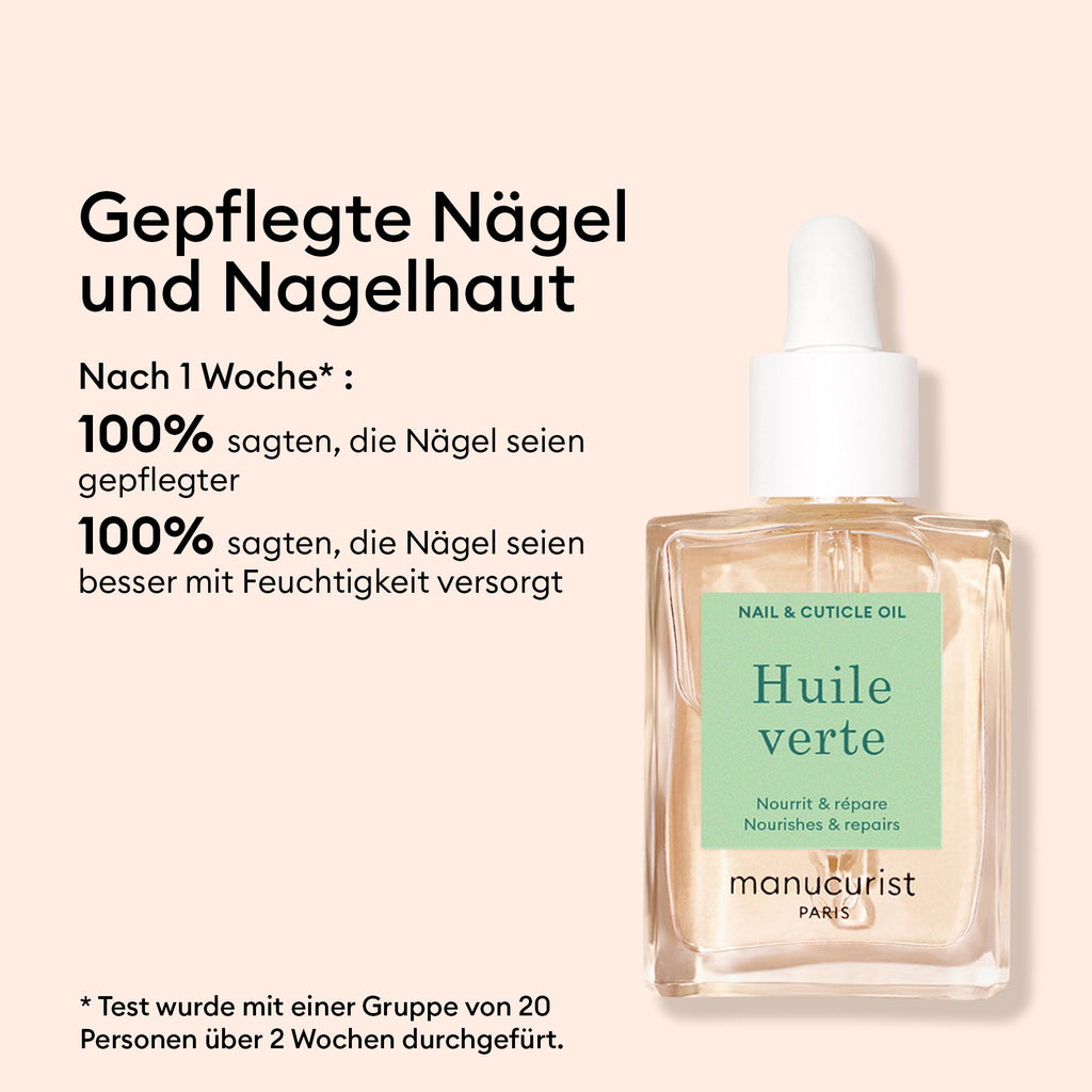 Routine de démarrage - Ongles striés