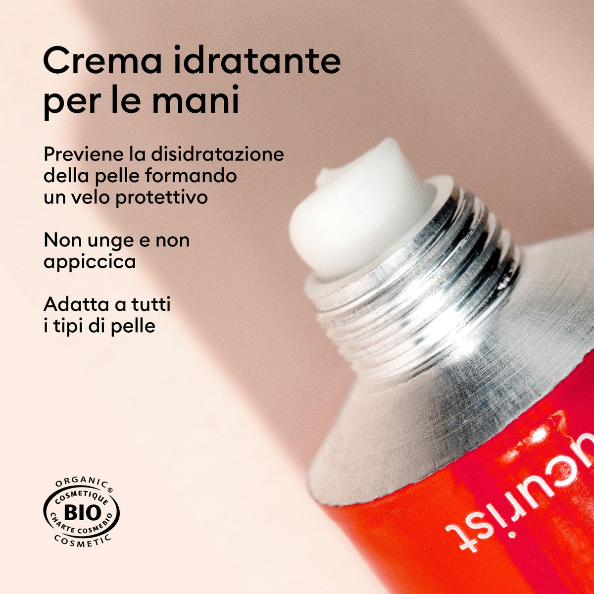 Crème Mains Parfum Rose Nouvelle - Cosmos Organic