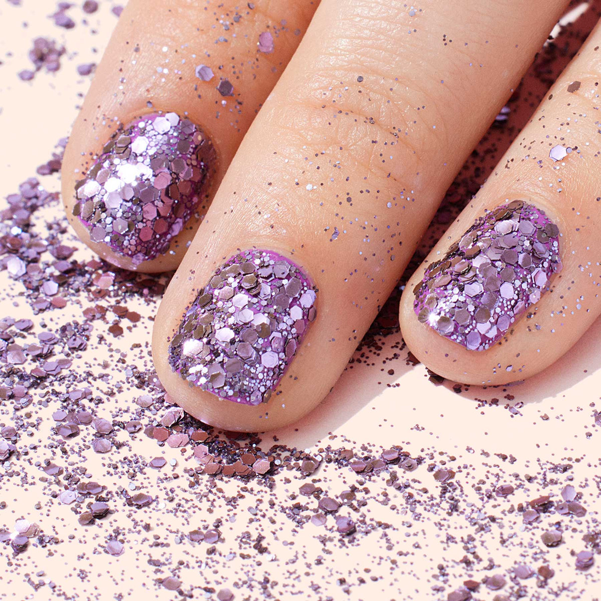 Paillettes biodégradables Lilas