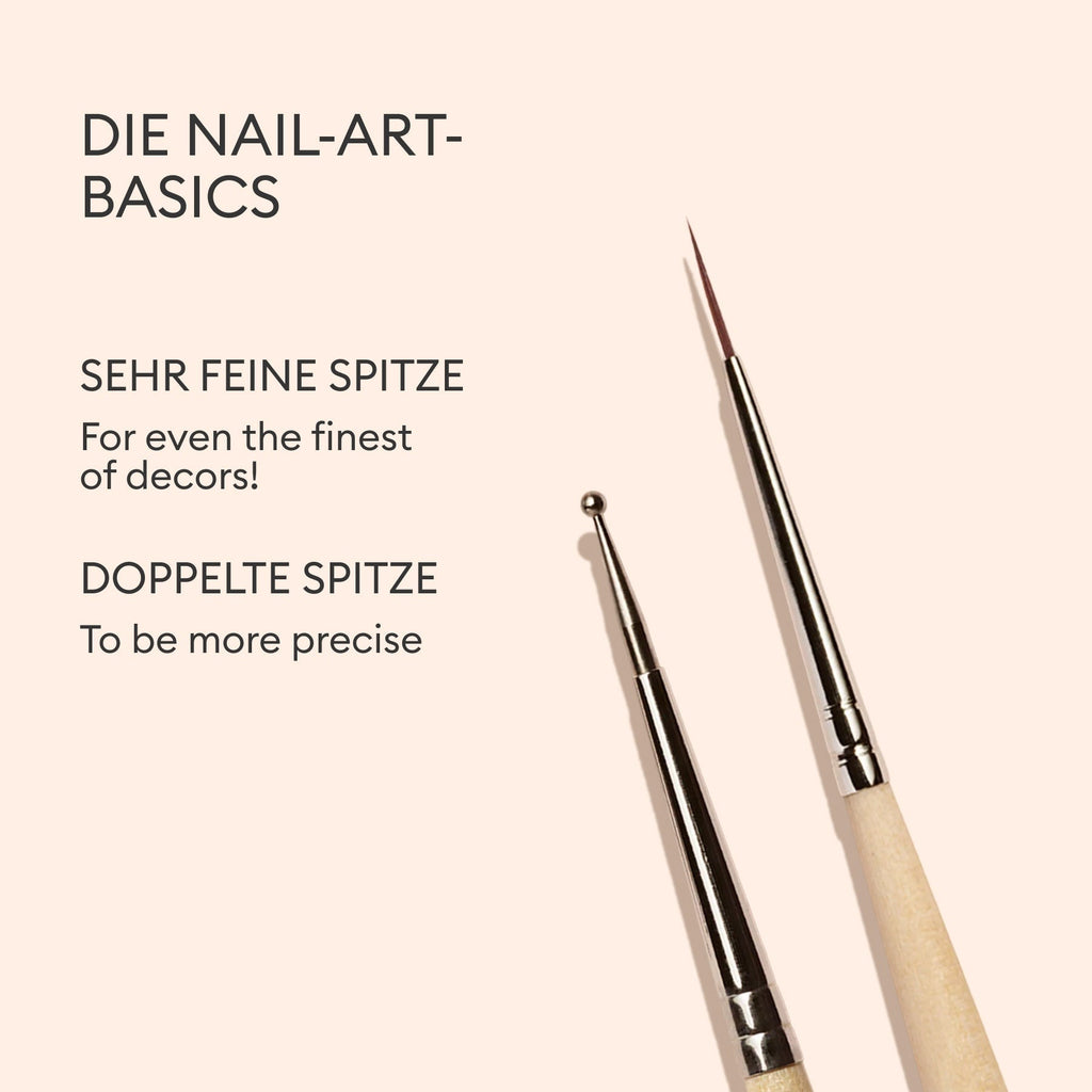 Duo Dotting Tool & Pinceau Nail Art Liner