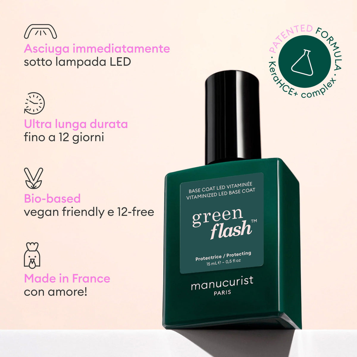 Base Coat Vitaminée Green Flash™