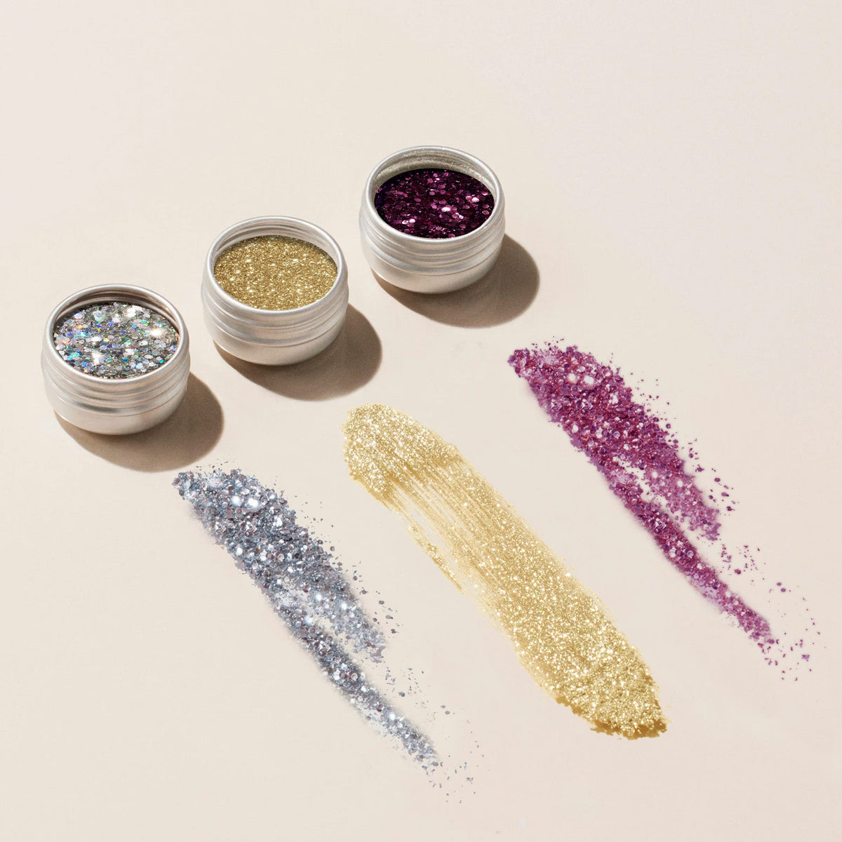 Glitter and Effect Powder Trios