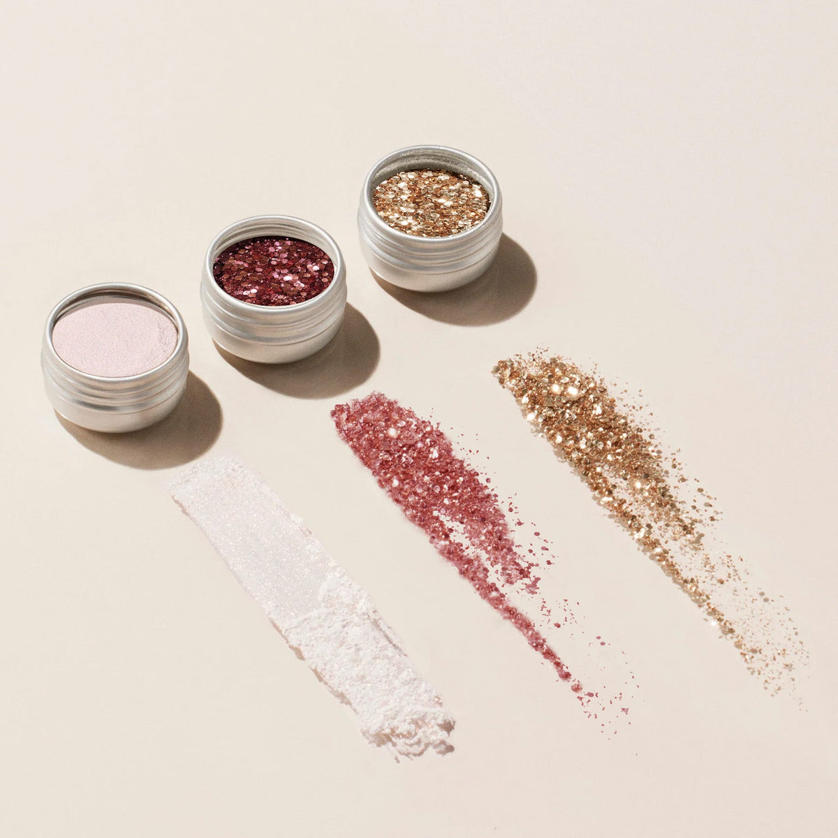 Glitter and Effect Powder Trios