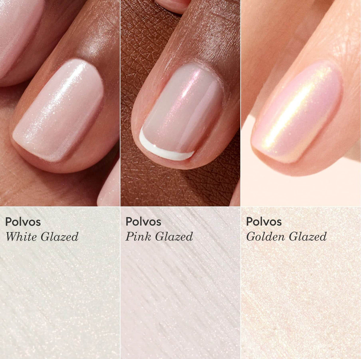 Glitter and Effect Powder Trios