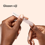 Trio d'accessoires en verre pour les ongles