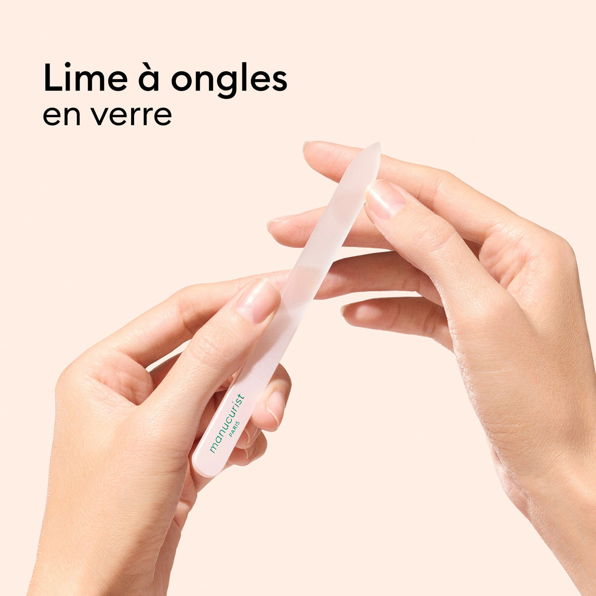 Trio d'accessoires en verre pour les ongles