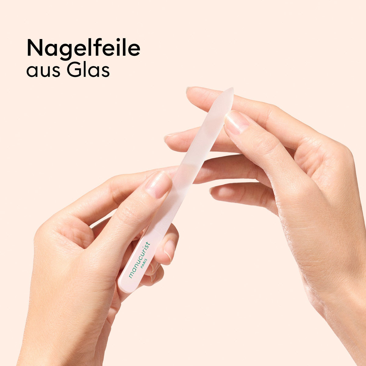 Trio d'accessoires en verre pour les ongles