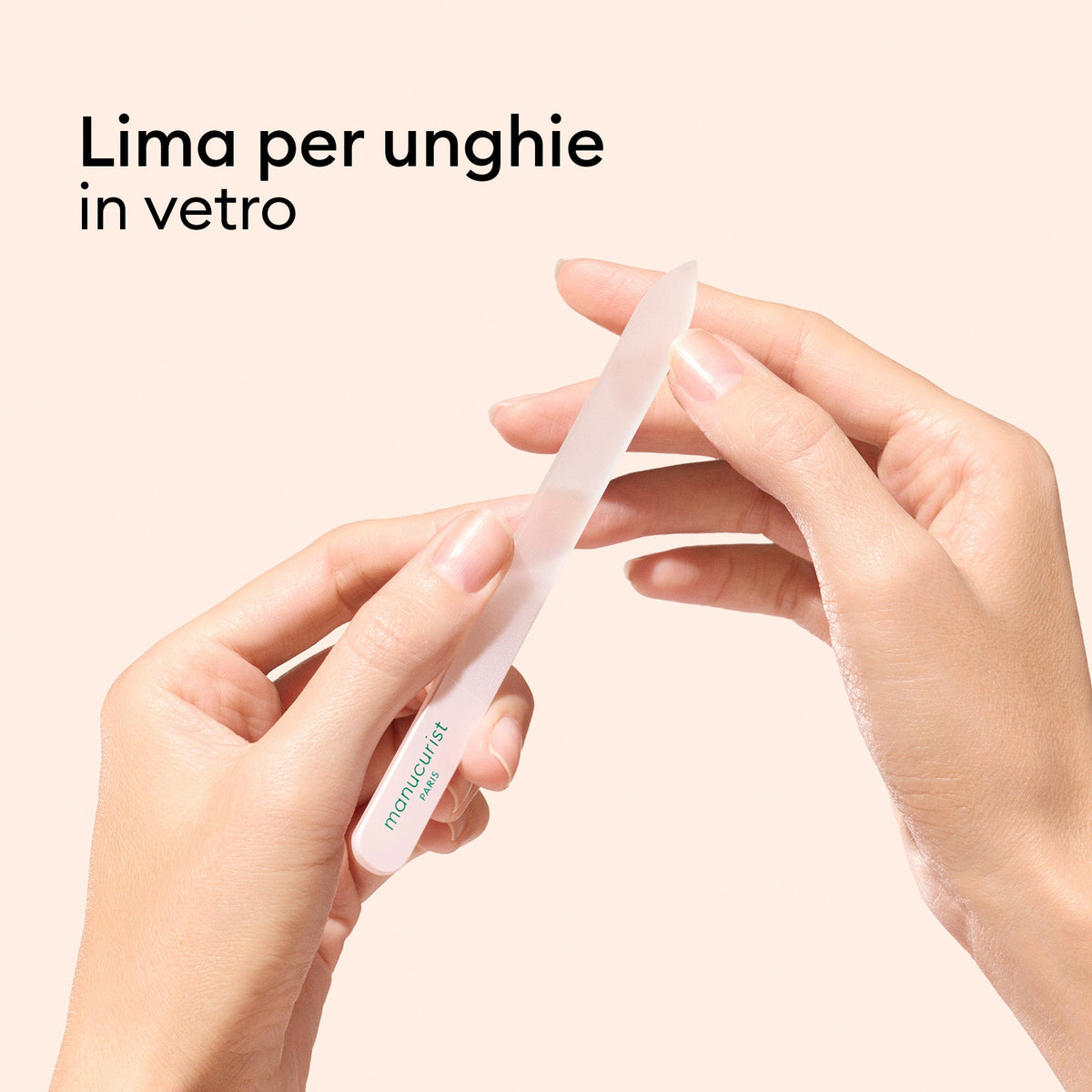 Trio d'accessoires en verre pour les ongles