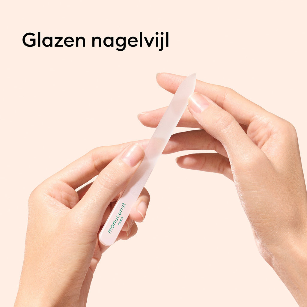 Trio d'accessoires en verre pour les ongles