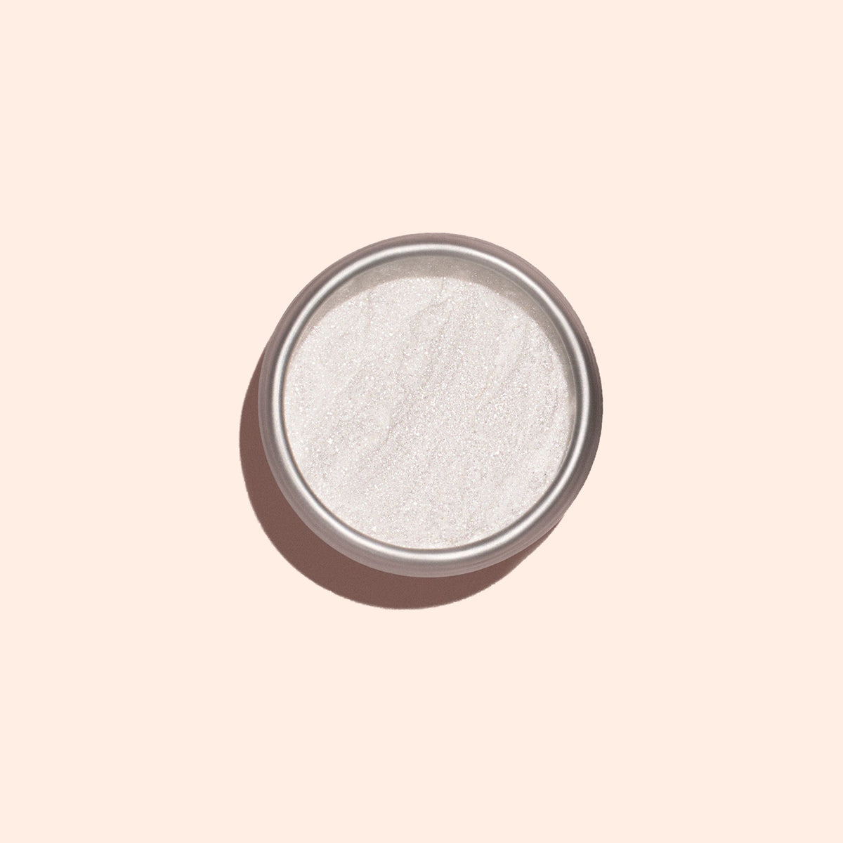 Poudre effet glacé blanc