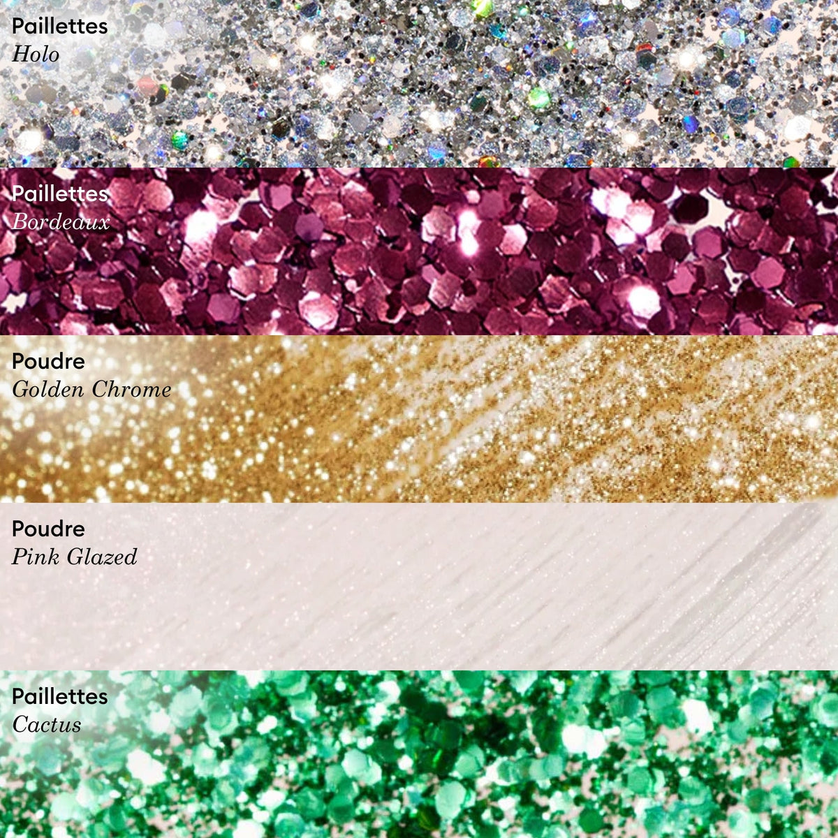 Paillettes biodégradables Bordeaux