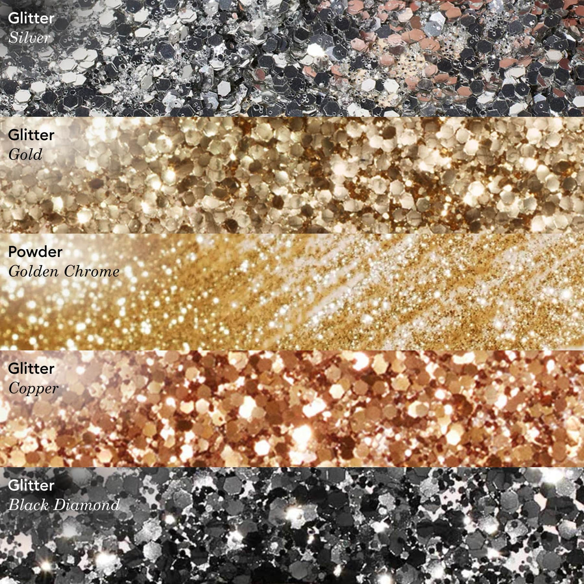 Paillettes biodégradables Silver