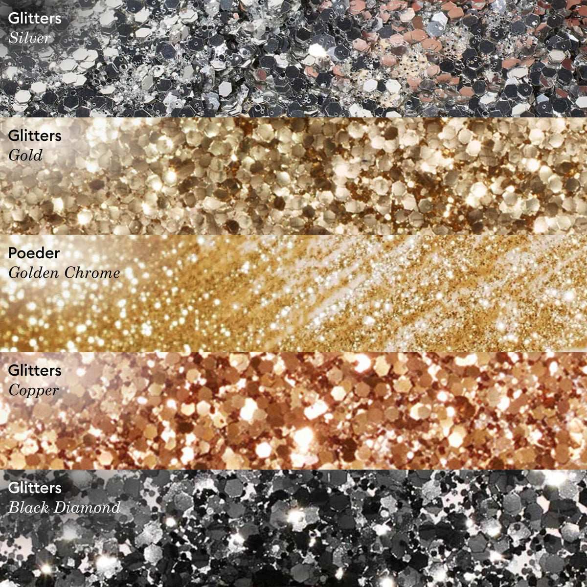 Paillettes biodégradables Silver