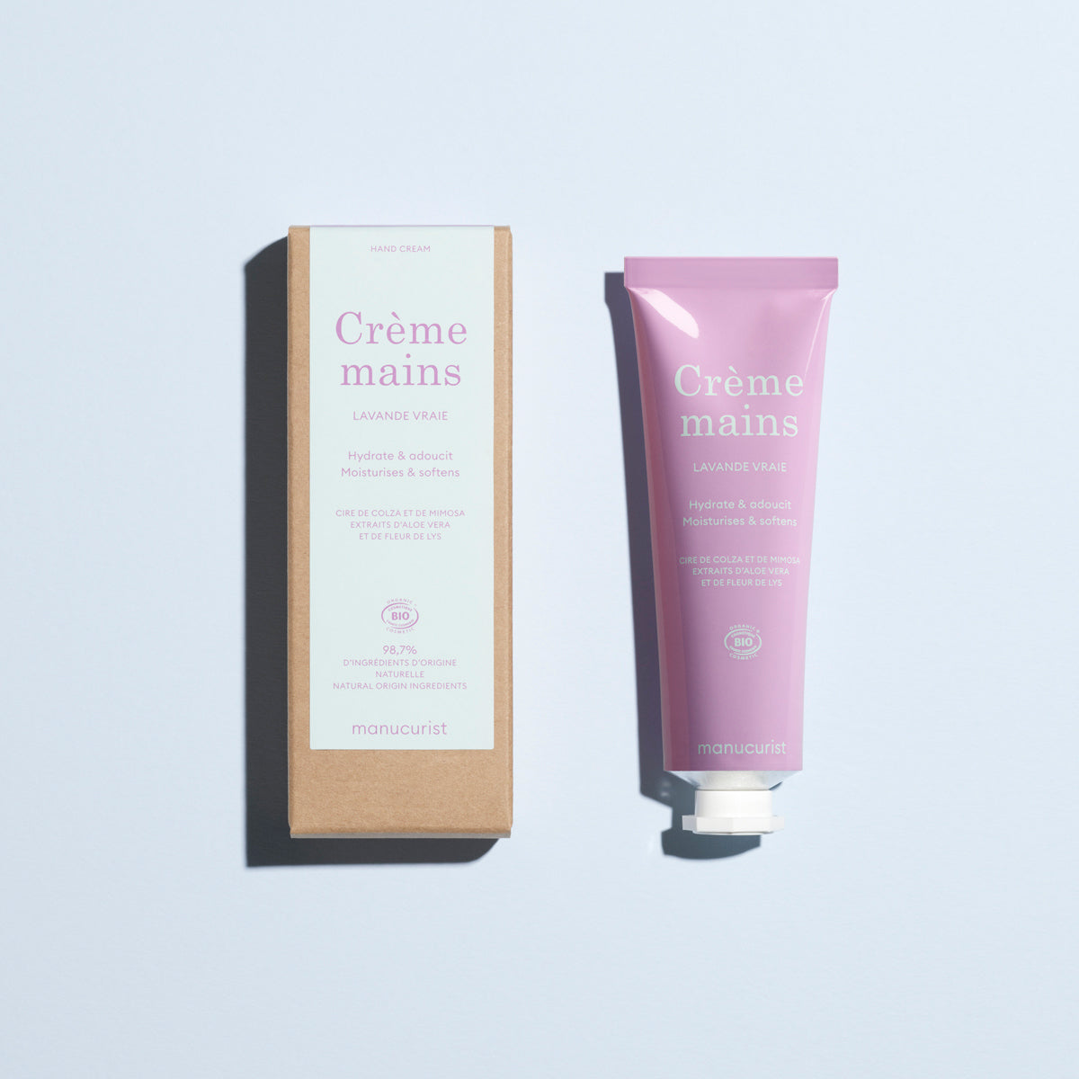 Crème Mains Parfum Lavande Vraie - Cosmos Organic