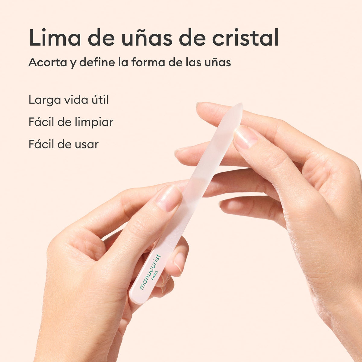 Glass nail file