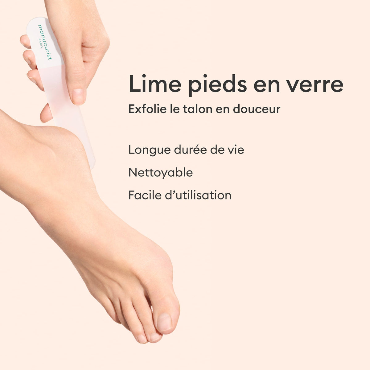 Lime à pieds en verre